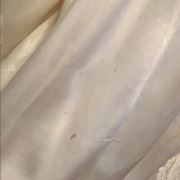 Vintage Silk and Lace Liseuse - Picture 4 of 6